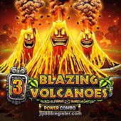 3 Blazing Volcanoes Power Combo Slot Game Image